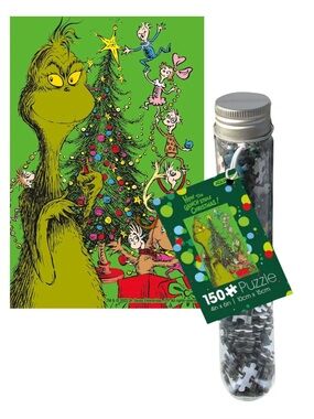 The Grinch 150 Piece Micro Jigsaw Puzzle In Tube